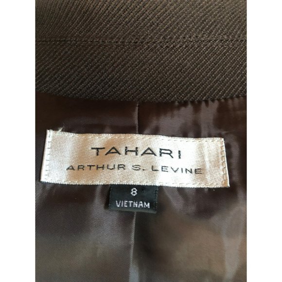 Tahari Women's Brown Blazer Size 8, Suit Blazer - Picture 4 of 4